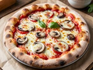 Champiñones pizza